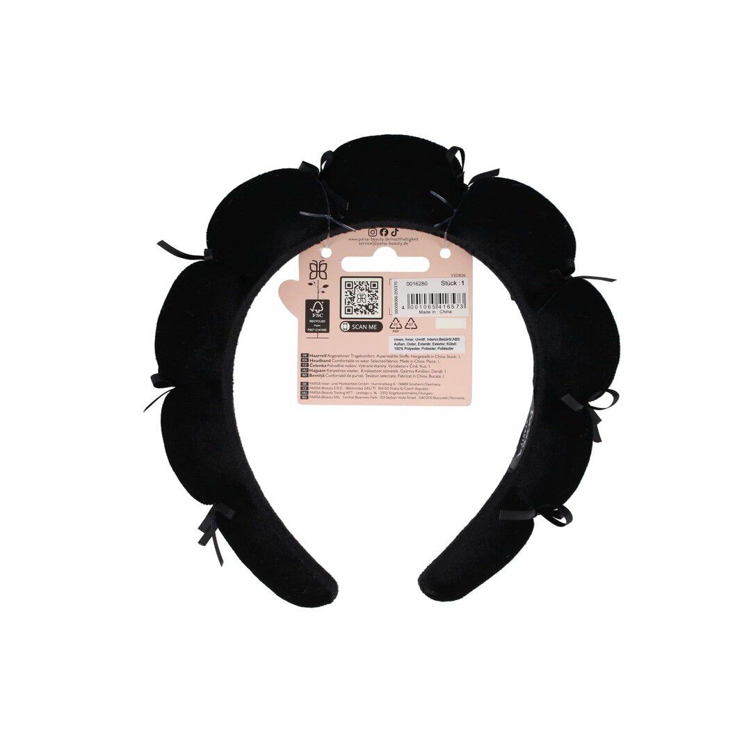 Bubble Headband with Bows - PARSA BEAUTY - PARSA ACESSORIOS - Imagem 3