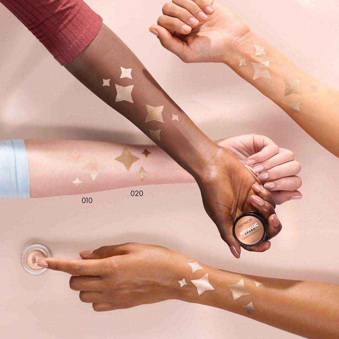 Sombra de olhos Metallic Spark Cream - CATRICE -  - Imagem 2