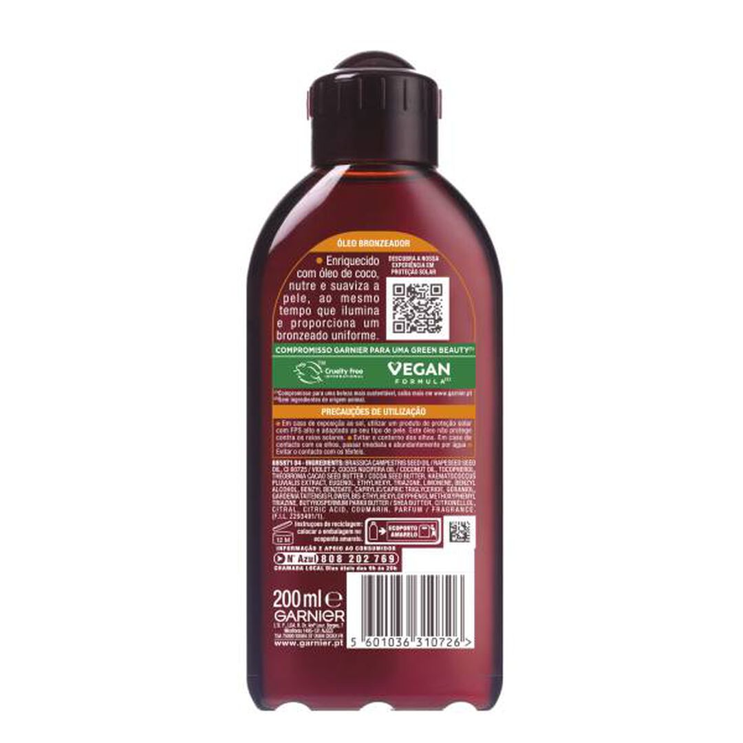 &Oacute;leo Bronzeador FPS20 - GARNIER AMBRE SOLAIRE - AMBRE SOLAIRE - Imagem 2