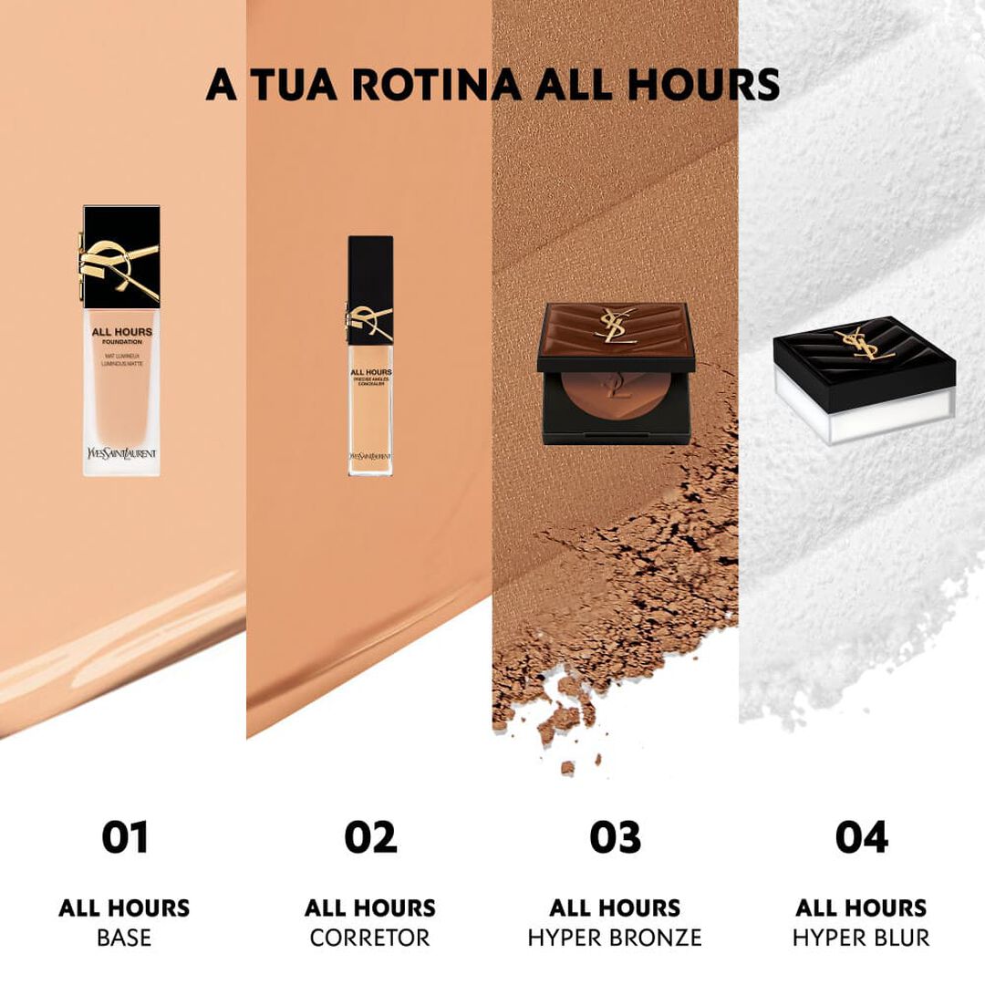 Hyper Blur, P&oacute; Solto - Yves Saint Laurent - All Hours - Imagem 3