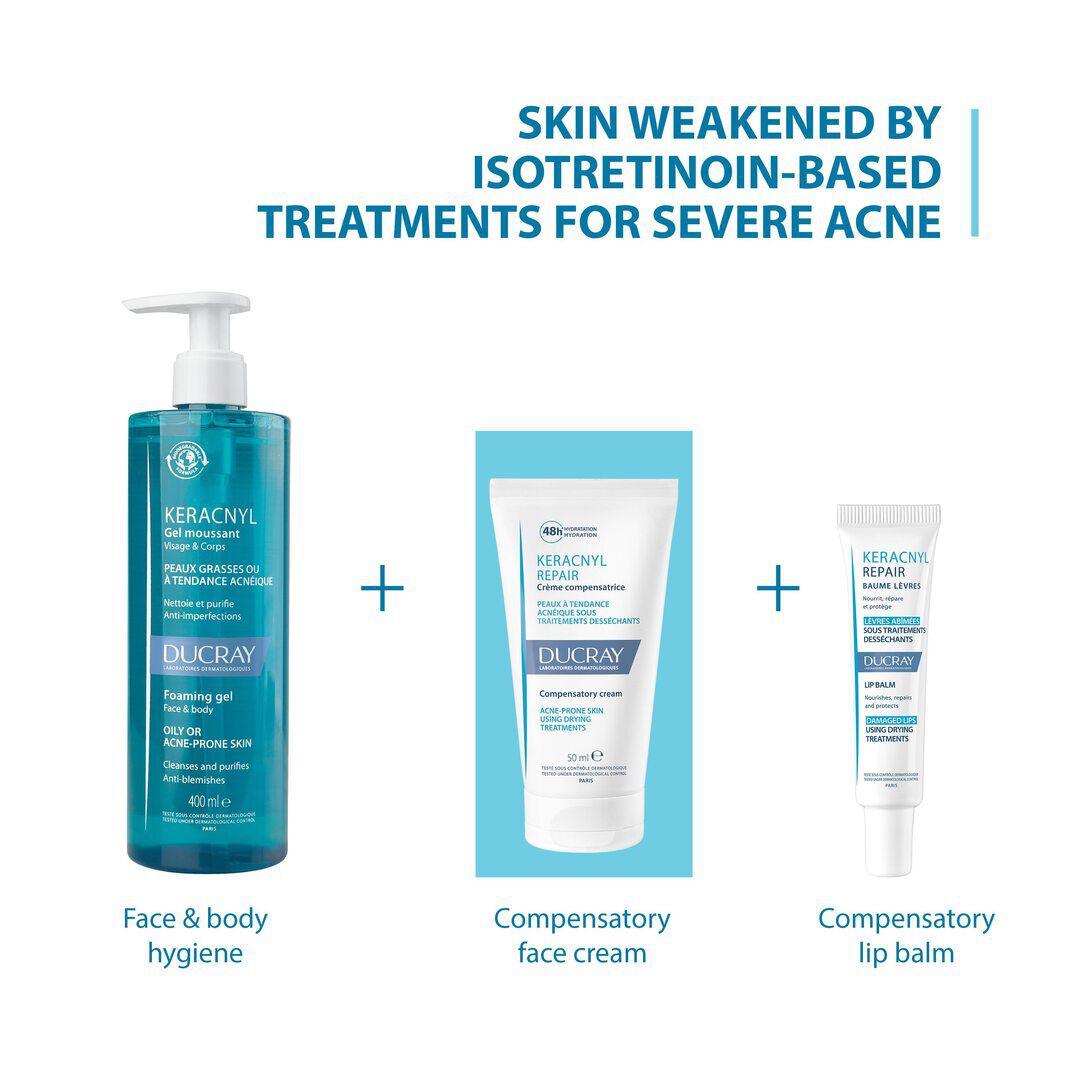 Ducray Keracnyl Repair Creme 50ml - DUCRAY -  - Imagem 3