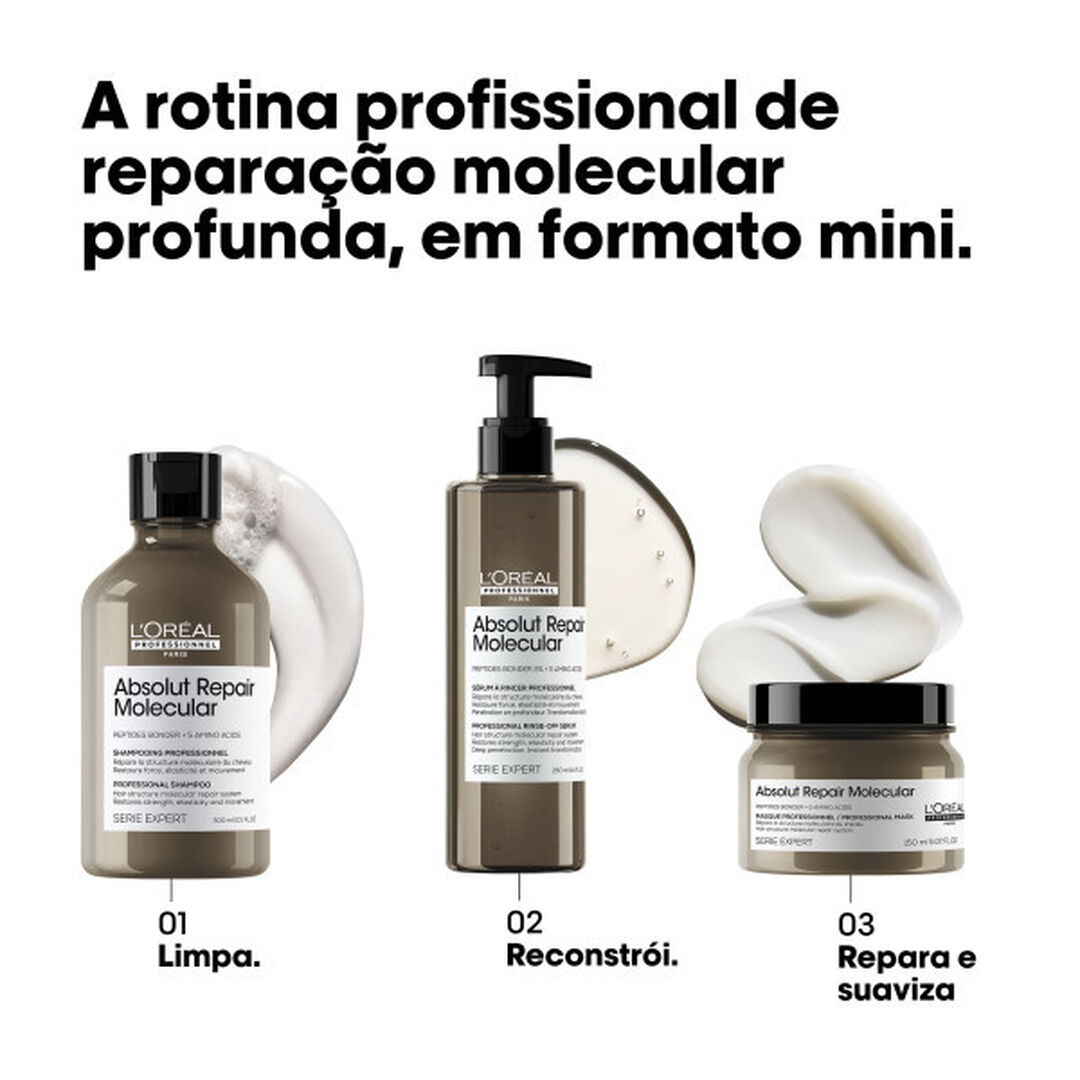 Absolut Repair Molecular M&aacute;scara - L'OR&Eacute;AL PROFESSIONNEL - SERIE EXPERT - Imagem 27