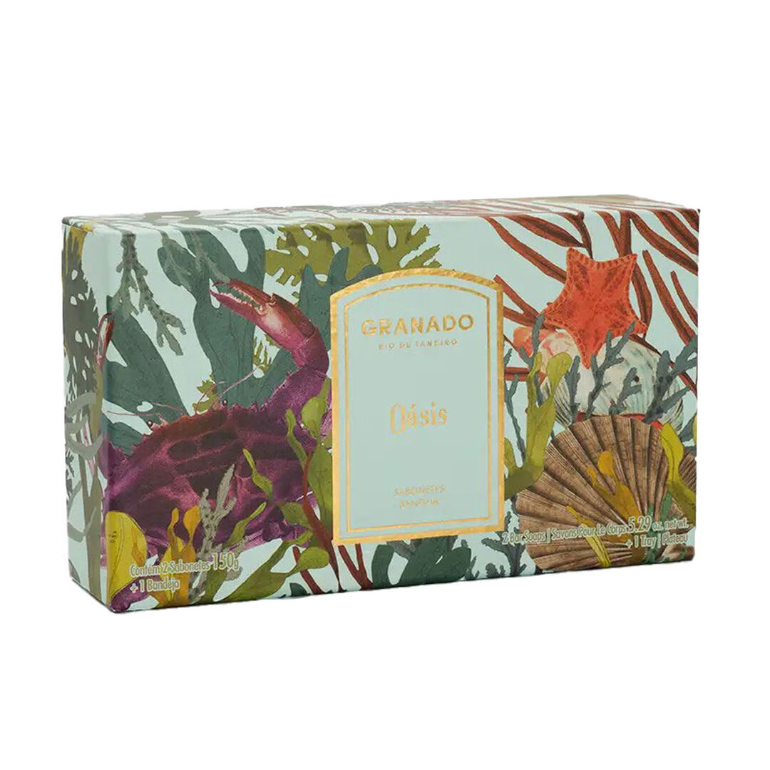 Duo Sabonetes & Porta-Objetos - Granado - O&aacute;sis - Imagem 3