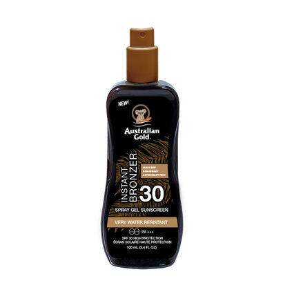 Instant Bronzer Spray Gel Sunscreen SPF30 - AUSTRALIAN GOLD -  - Imagem