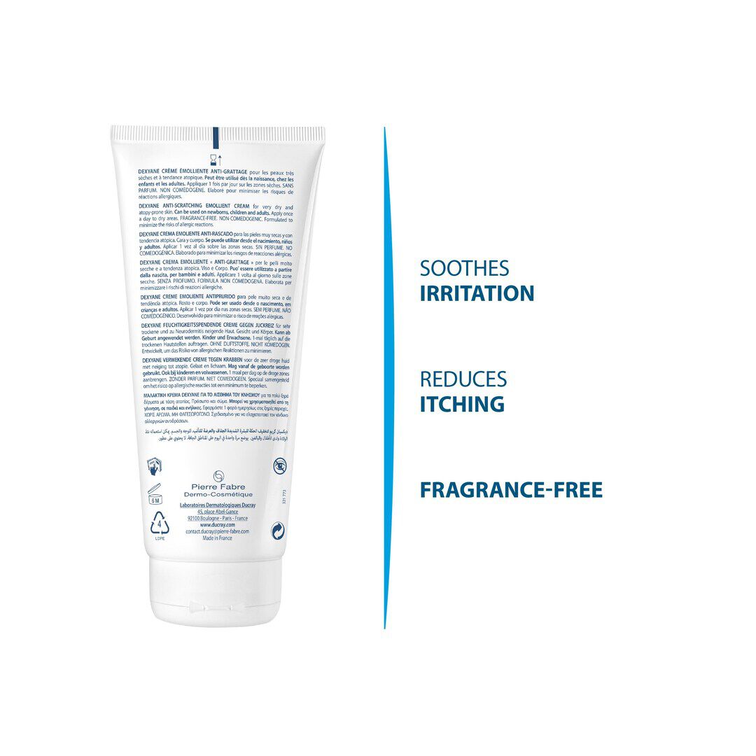 Ducray Dexyane Creme Emoliente Anti-Prurido 200ml - DUCRAY -  - Imagem 2