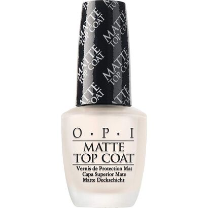 OPI Nail Lacquer Verniz de Unhas Top Coat Efeito Mate 15ml - OPI - Nail Lacquer - Imagem
