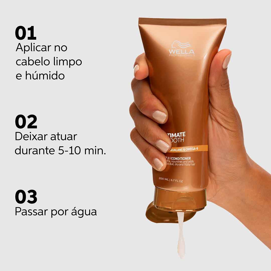 Ultimate Smooth - Condicionador - WELLA HAIR CARE - Ultimate - Imagem 8 Ultimate Smooth - Condicionador - WELLA HAIR CARE - Ultimate - Imagem 8