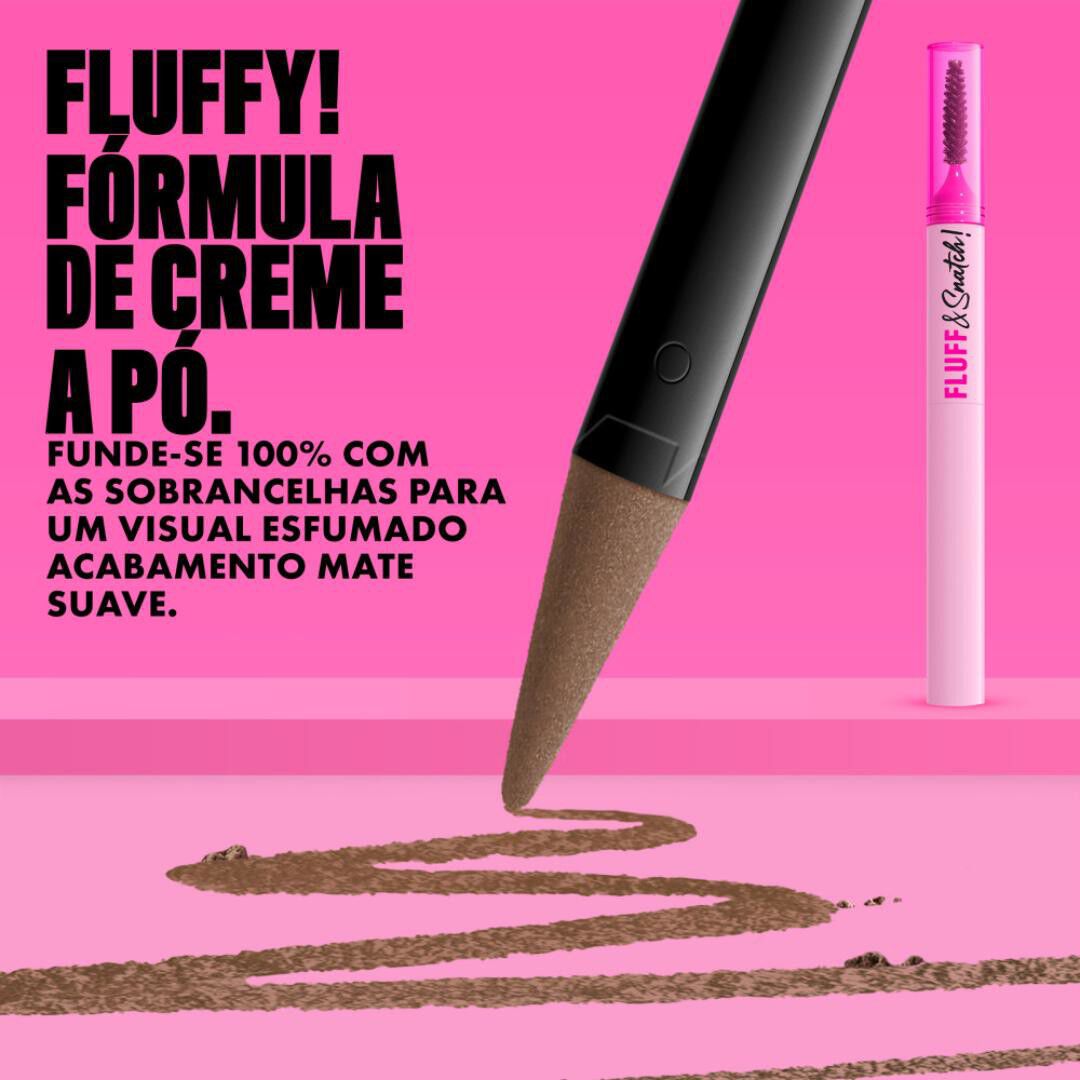 Fluff & Snatch Brow Powder Pen - NYX Professional Makeup -  - Imagem 10