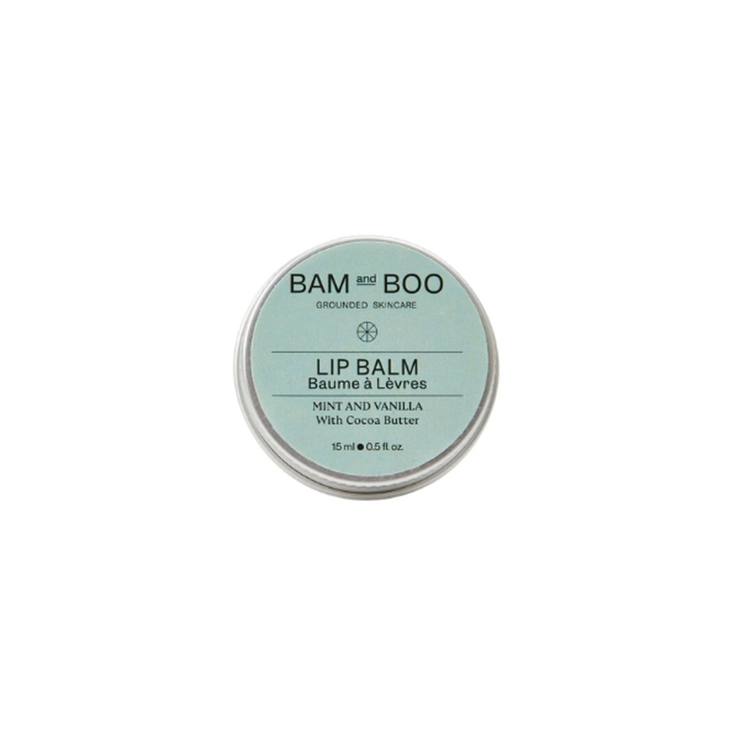 Bálsamo Labial de Menta & Baunilha - The Bam & Boo Toothbrush - The Bamboo Toothbrush - Imagem 1