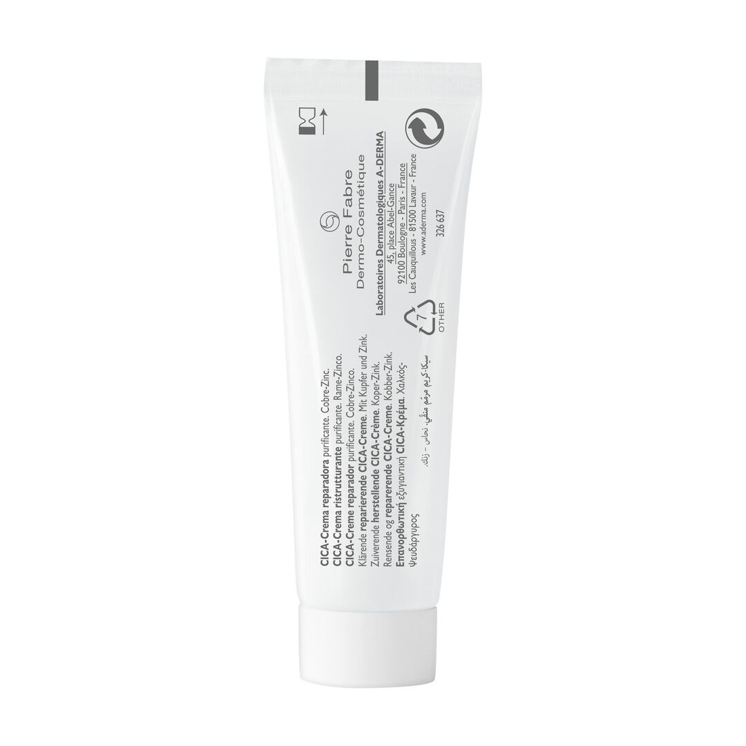 Dermalibour + - Creme reparador purificante CICA - A-DERMA -  - Imagem 3