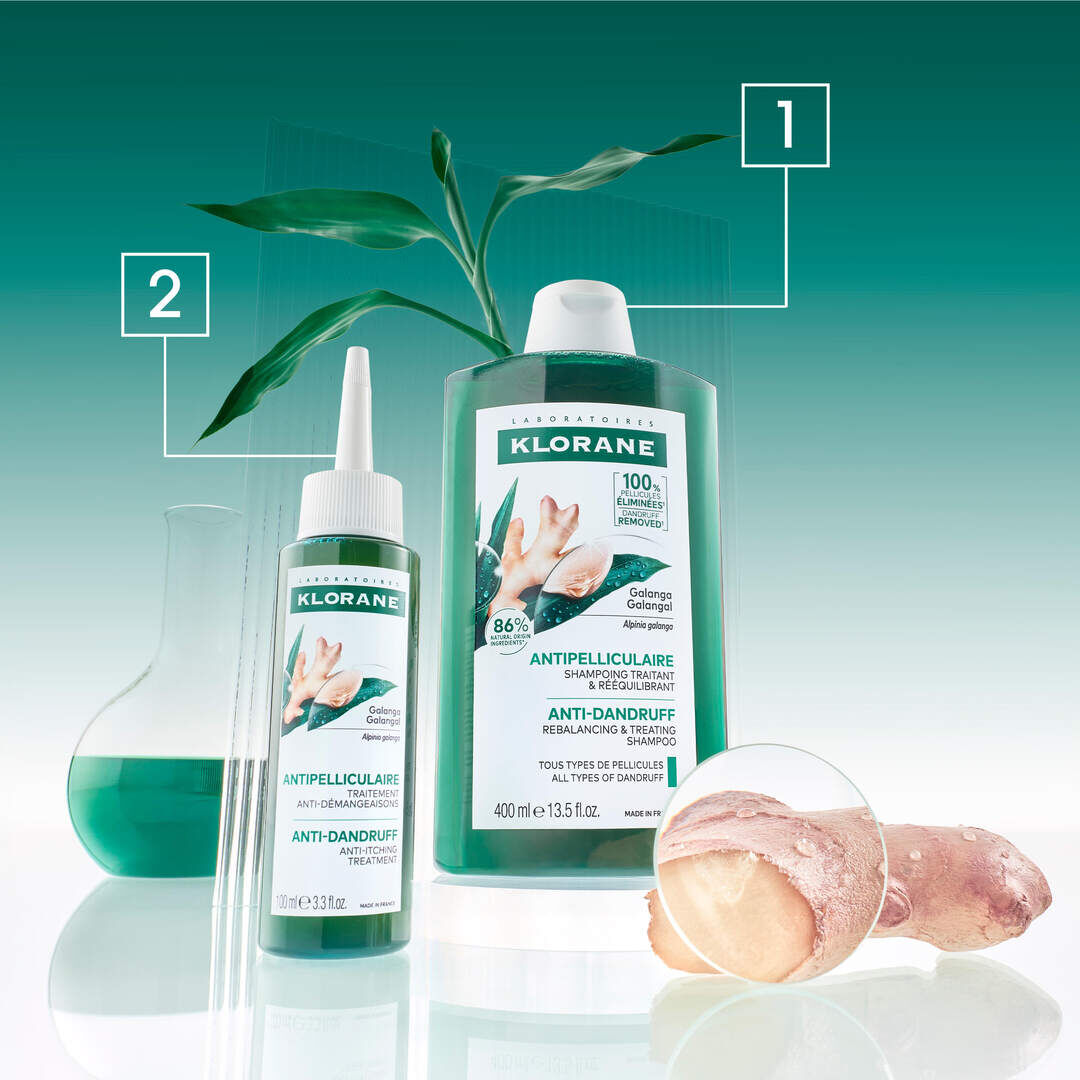 Galanga Champ&ocirc; Anticaspa Reequilibrante - KLORANE -  - Imagem 10