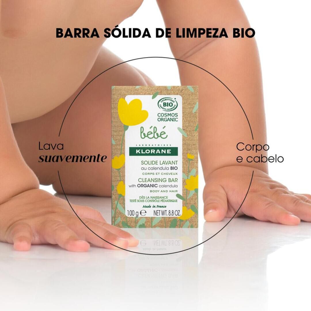 Barra Sólida Corpo e Cabelo BIO - KLORANE -  - Imagem 6