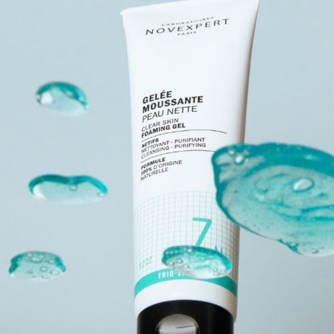 Clear Skin Foaming Gel - NOVEXPERT - Trio Zinc - Imagem 2