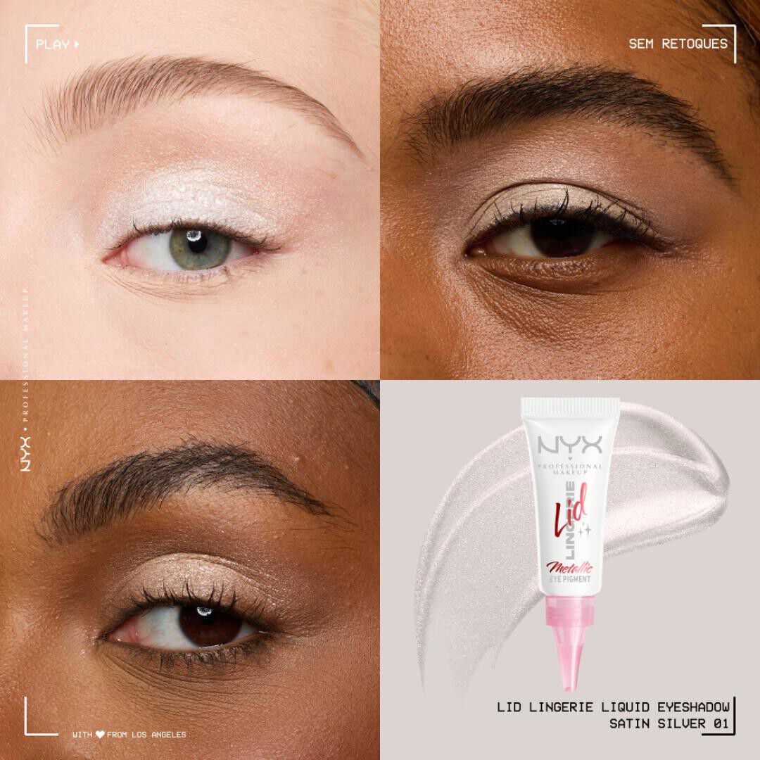 Lid Lingerie Cream Eye Pigment - NYX Professional Makeup -  - Imagem 8