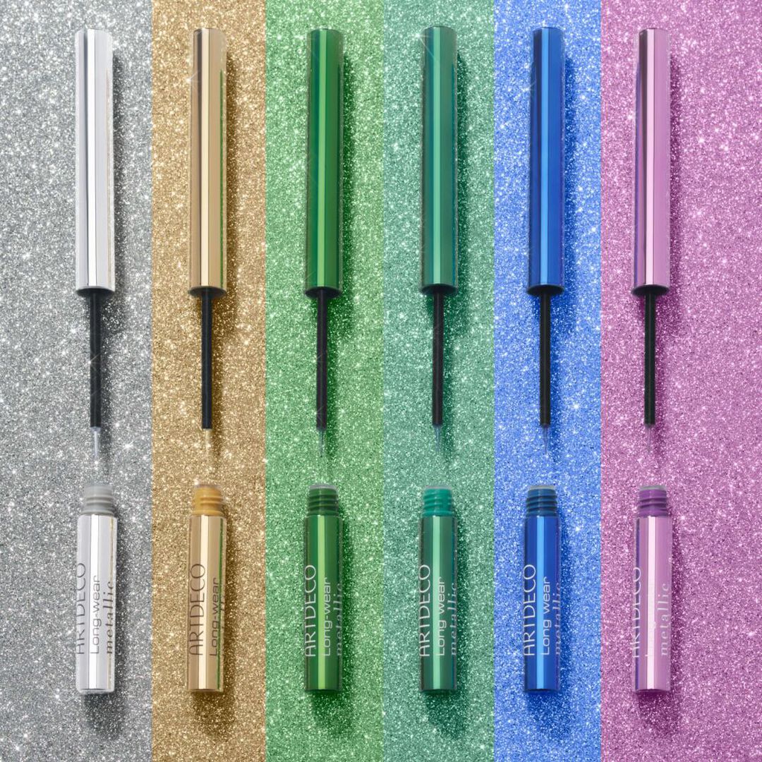 Long-Wear Metallic Liquid Liner - ARTDECO - SPARKS OF JOY - Imagem 4