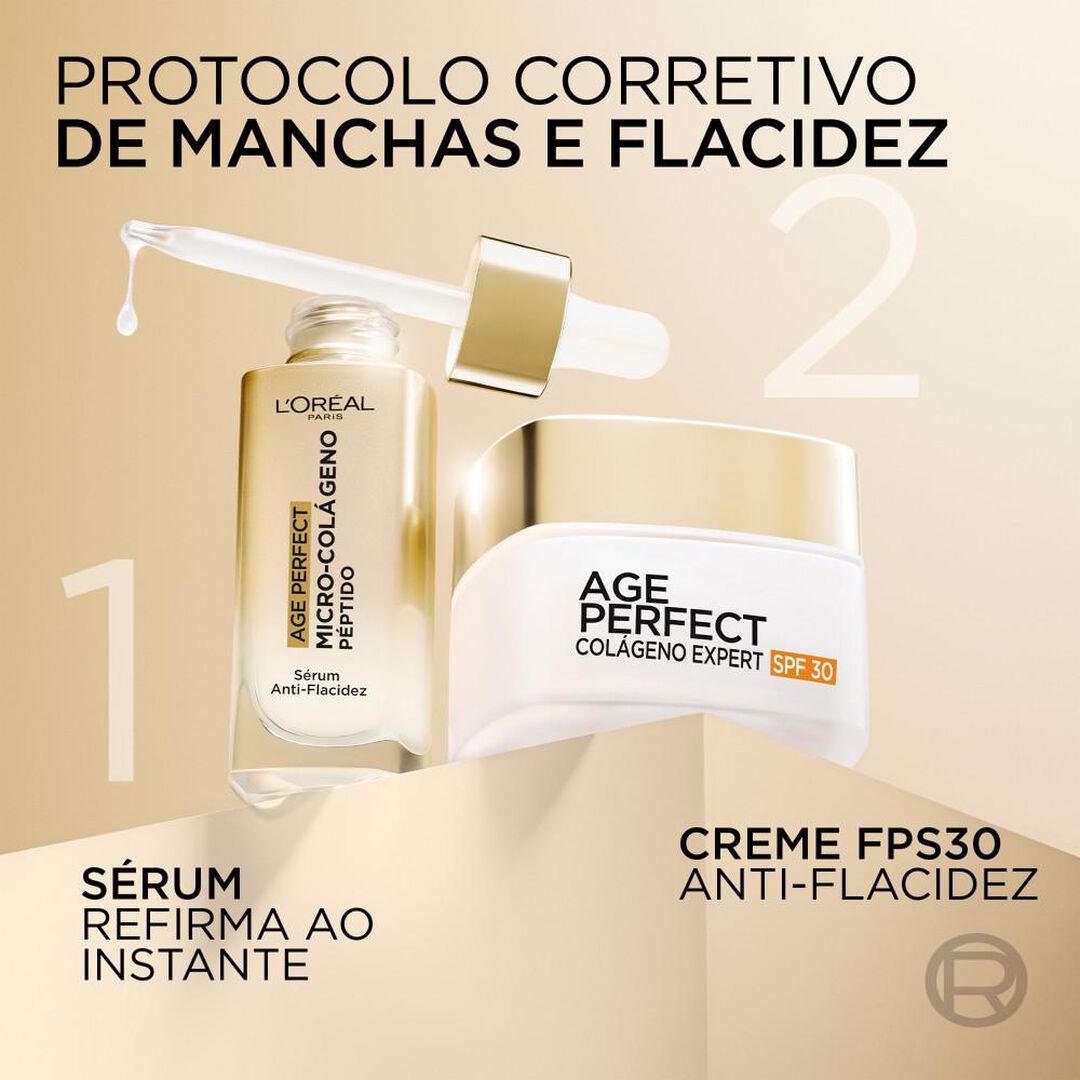 Age Perfect Creme Refirmante SPF30 - L'OR&Eacute;AL PARIS -  - Imagem 7