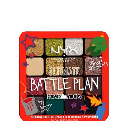 Ultimate Battle Plan (Paleta de Sombras) - NYX Professional Makeup - Holiday 2024 Home Alone Collab - Imagem