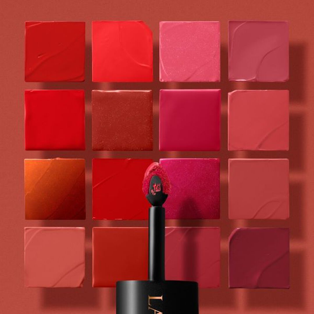 Bat&ocirc;m L&iacute;quido Semi-Mate - Lanc&ocirc;me - L'Absolu Rouge Drama Ink - Imagem 2