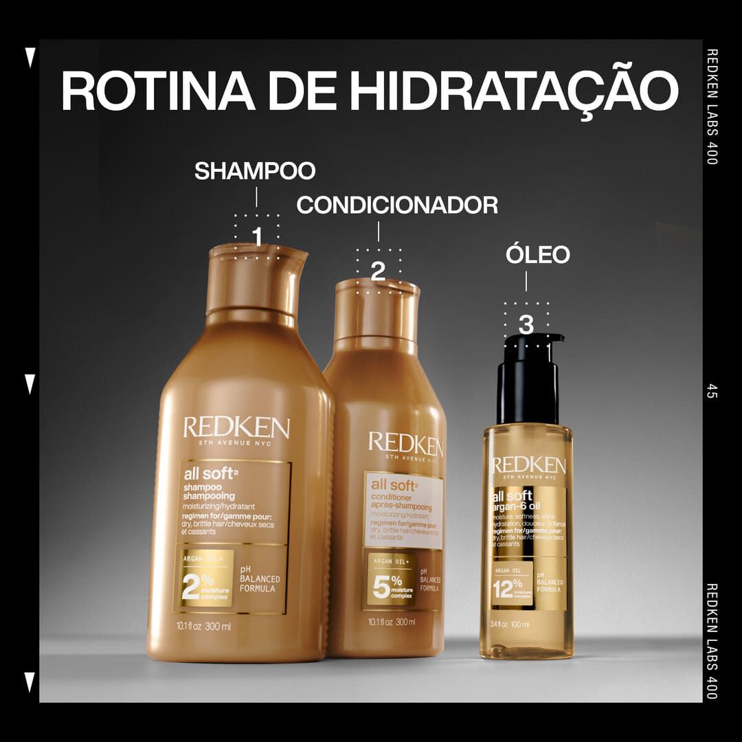 &Oacute;leo Argan-6 - Redken - All Soft - Imagem 5