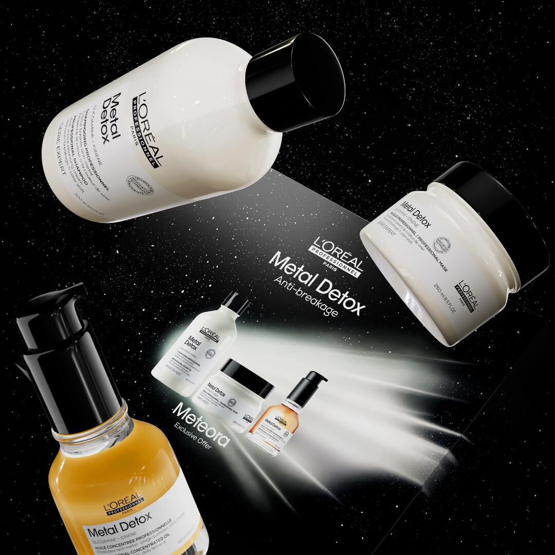 Coffret Metal Detox Trio L'Or&eacute;al Professionnel - L'OR&Eacute;AL PROFESSIONNEL - SERIE EXPERT - Imagem 2
