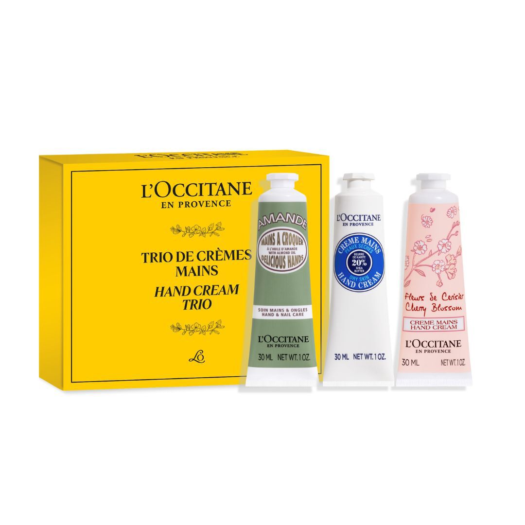Trio Cremes de M&atilde;os - L'OCCITANE - L'OCCITANE TRATAMENT - Imagem 1