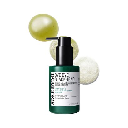 Bye Bye Blackhead 30 Days Miracle GreenTea Tox Bubble Cleanser - SOMEBYMI -  - Imagem