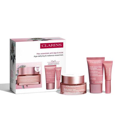 Os meus essenciais antienvelhecimento e luminosidade - CLARINS - Multi-Active - Imagem