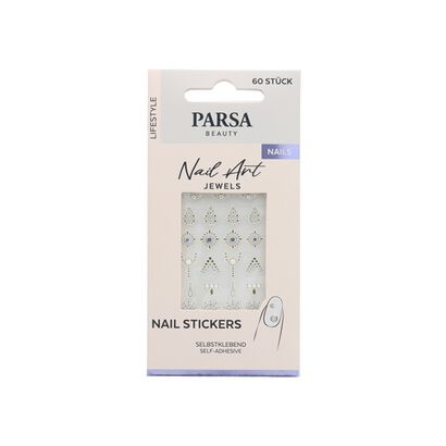 Autocolantes para unhas com joias - PARSA BEAUTY - PARSA ACESSORIOS - Imagem