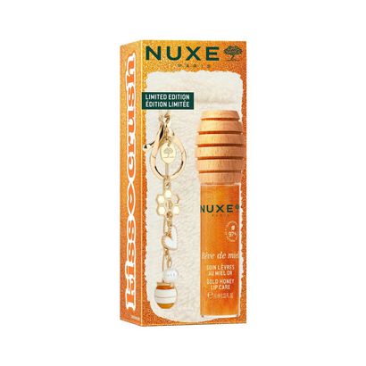 R&ecirc;ve de Miel Cuidado Labial Or com Bolsa - NUXE -  - Imagem