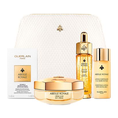 COFFRET ANTIENVELHECIMENTO CREME DE DIA - GUERLAIN - ABEILLE ROYALE - Imagem