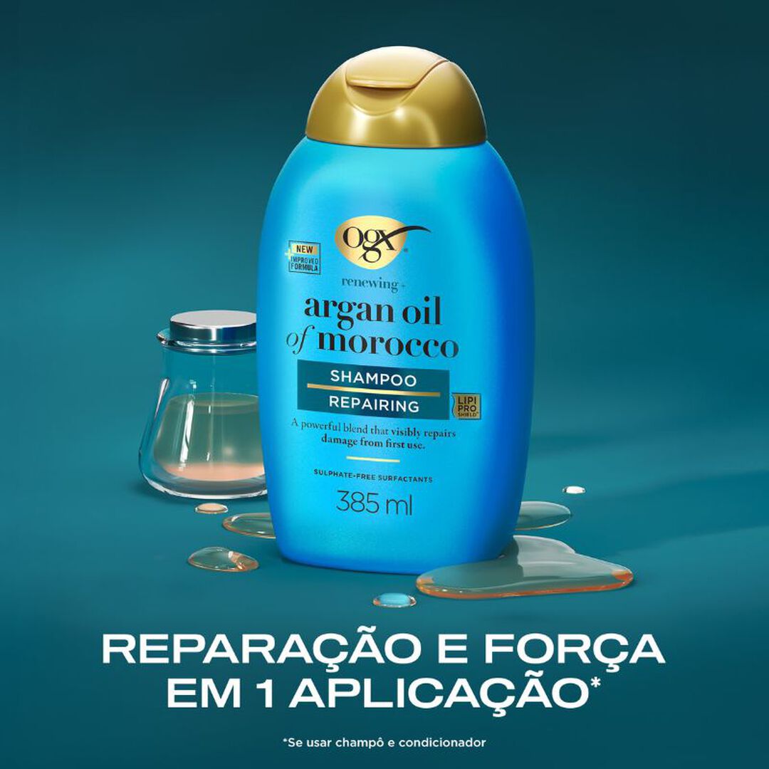 Champô reparador com óleo de Argão de Marrocos - OGX -  - Imagem 2