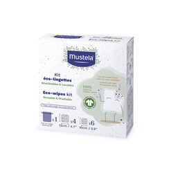 Kit Toalhetes Eco Reutiliz&aacute;veis 10 Unidades, , hi-res