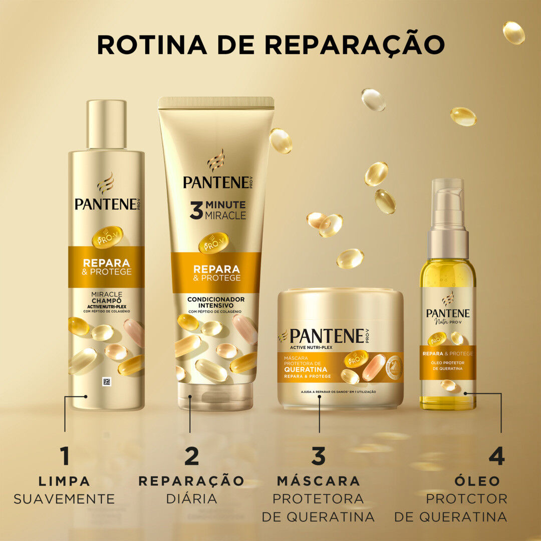 &Oacute;leo Capilar Repara & Protege Queratina - PANTENE -  - Imagem 2