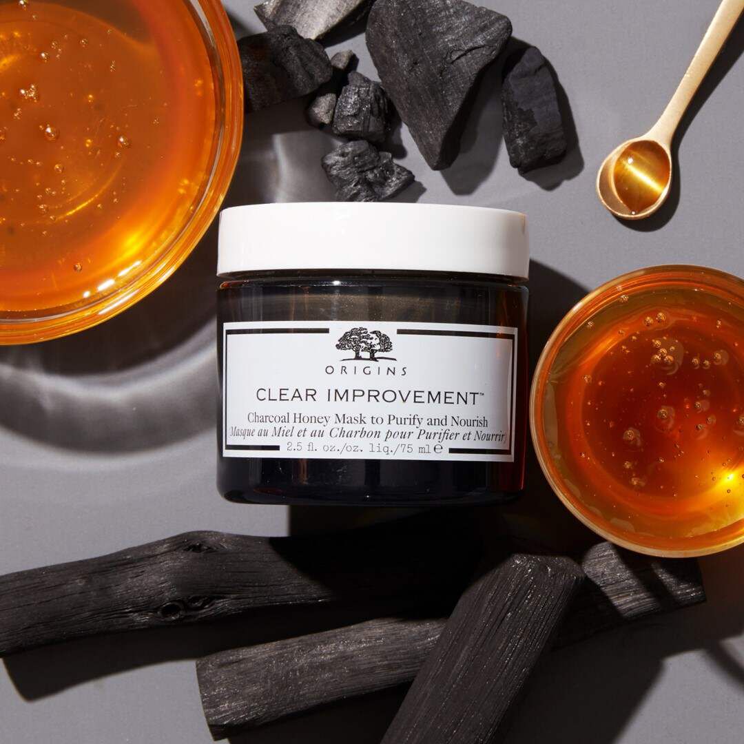 Charcoal Honey Mask To Purify & Nourish - ORIGINS - Clear Improvement - Imagem 2