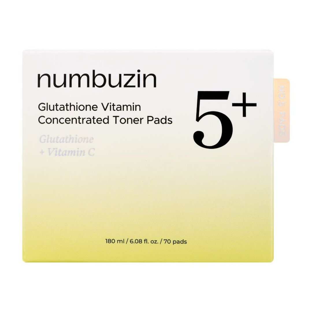 Glutathione Vitamin Concentrated Toner Pads - NUMBUZIN -  - Imagem 2