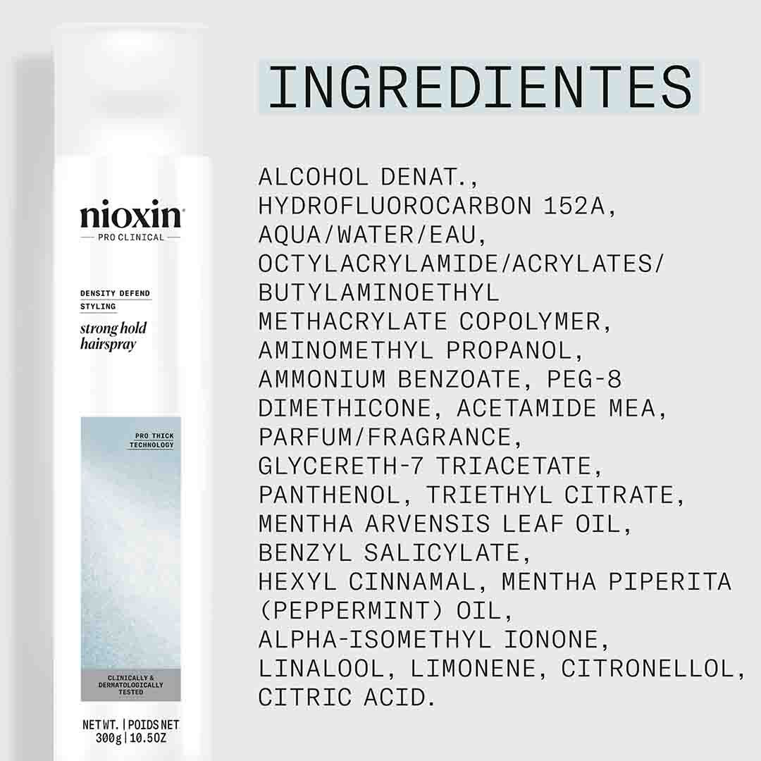 Spray de Fixa&ccedil;&atilde;o Forte - Nioxin - Styling - Imagem 3