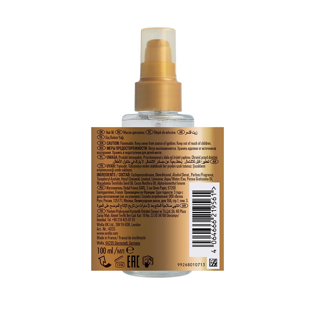 Oil Reflections - Óleo - WELLA HAIR CARE - Premium - Imagem 9 Oil Reflections - Óleo - WELLA HAIR CARE - Premium - Imagem 9