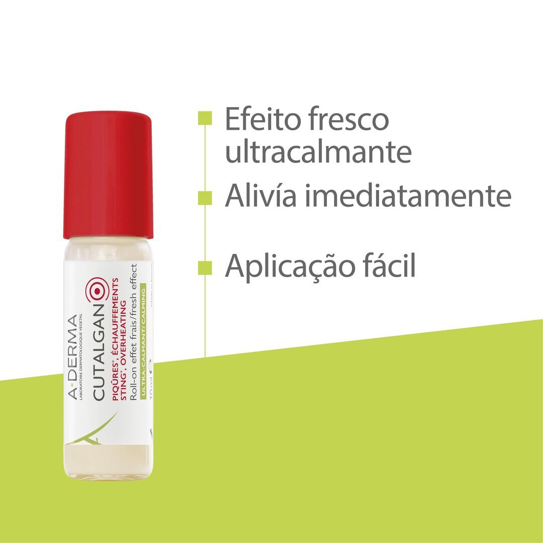 Cutalgan Roll-on de efeito fresco ultracalmante - A-DERMA -  - Imagem 2
