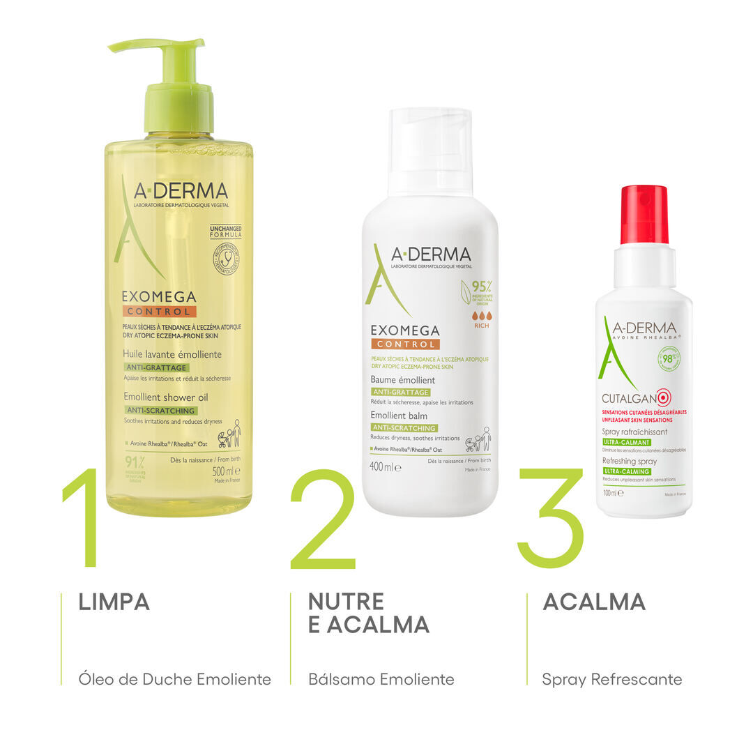 Exomega Control - B&aacute;lsamo Emoliente Antiprurido - A-DERMA -  - Imagem 6