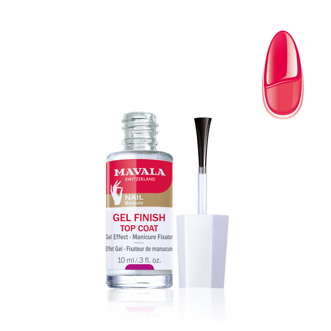 Top Coat Gel Finish - MAVALA - Cuidados de Unhas & M&atilde;os - Imagem 1