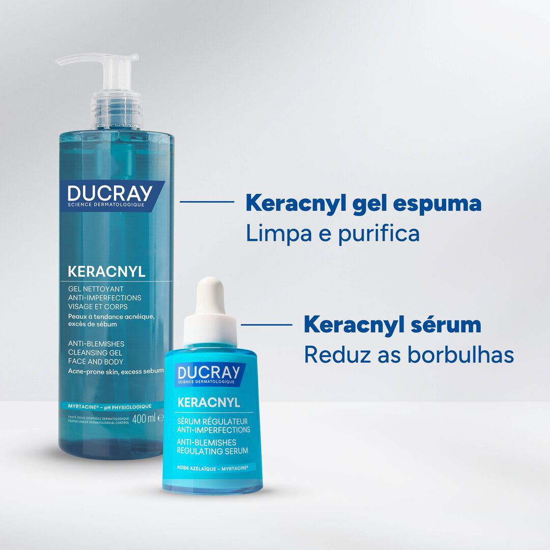 Ducray Keracnyl S&eacute;rum Regulador Anti-Imperfei&ccedil;&otilde;es 30ml - DUCRAY -  - Imagem 10