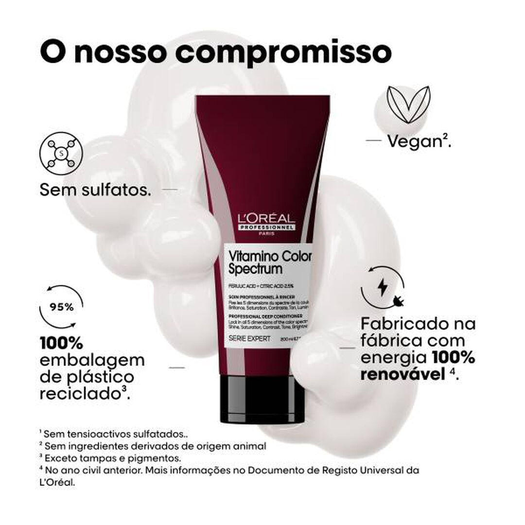 L'Oréal Professionnel Serie Expert Condicionador Vitamino Color Spectrum - L'ORÉAL PROFESSIONNEL - Vitamino Color Spectrum - Imagem 3