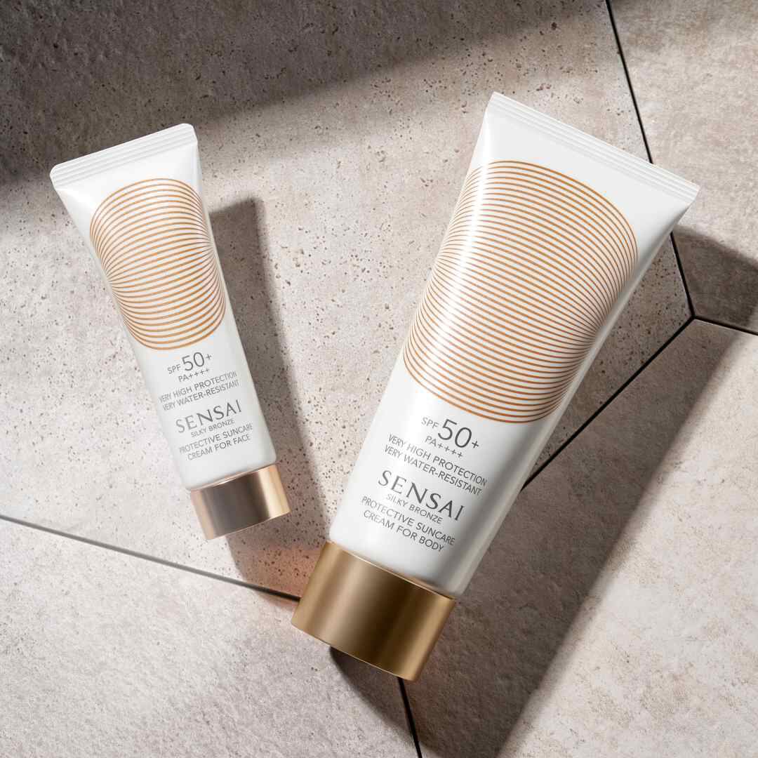 PROTECTIVE SUNCARE CREAM FOR FACE SPF 50+ - Sensai - Sensai Silky Bronze - Imagem 2
