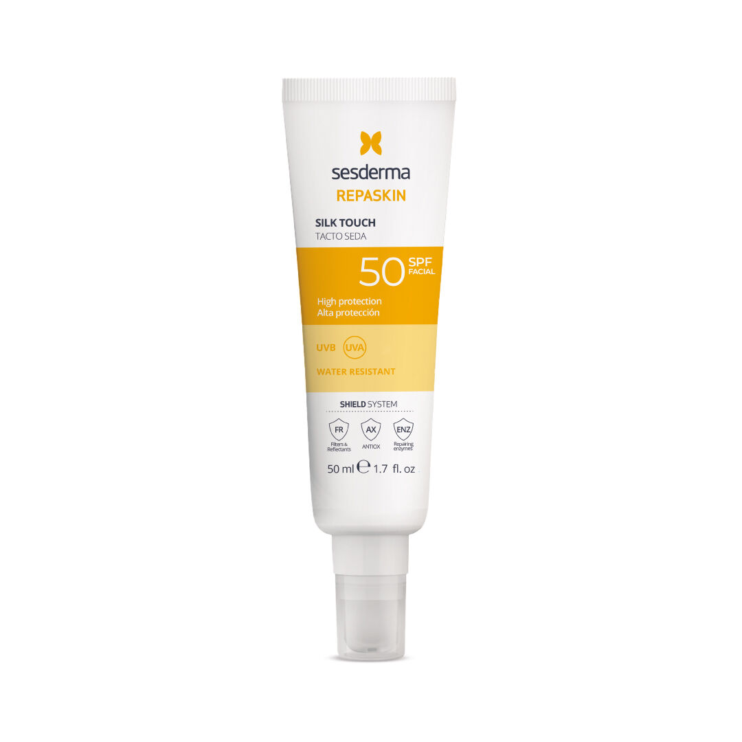 Repaskin Fotoprotetor Facial SPF50 Toque Seda - SESDERMA -  - Imagem 1