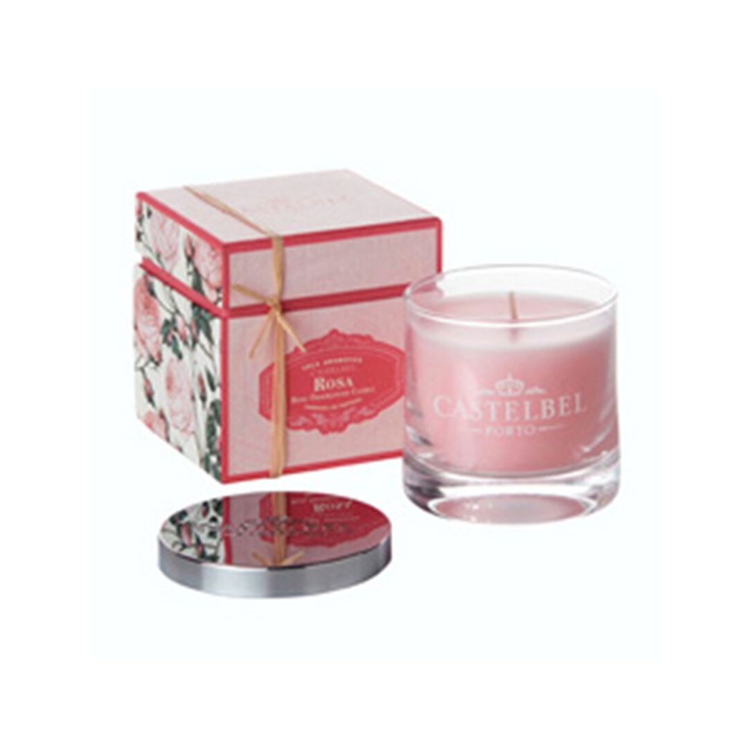 Vela Aromatizada - Castelbel - ROSA - Imagem 1