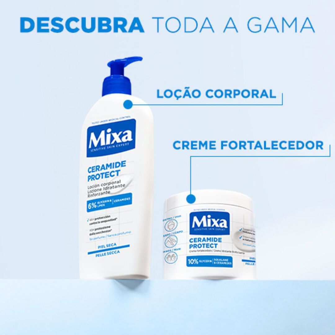 Lo&ccedil;&atilde;o Corporal Ceramide Protect - MIXA -  - Imagem 8