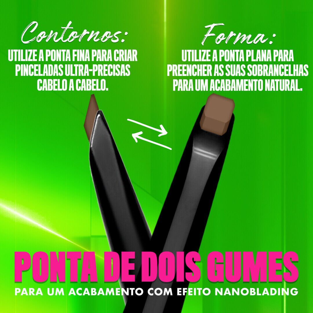 Blade N Shade - L&aacute;pis de Sobrancelhas Nano - NYX Professional Makeup -  - Imagem 6