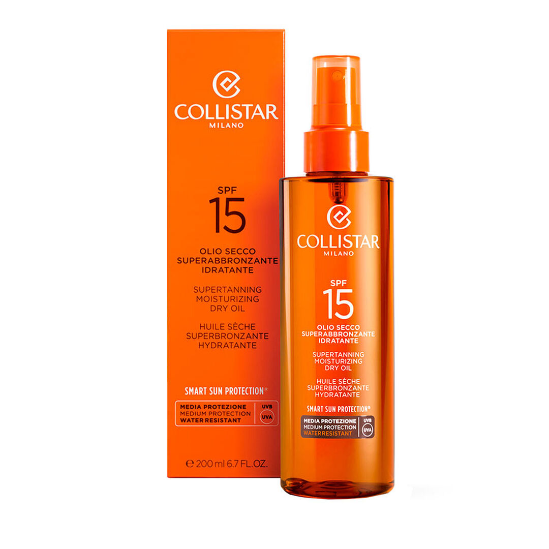 Supertanning "dry" Oil, SPF 15 - COLLISTAR - SUPERTANNING - Imagem 2