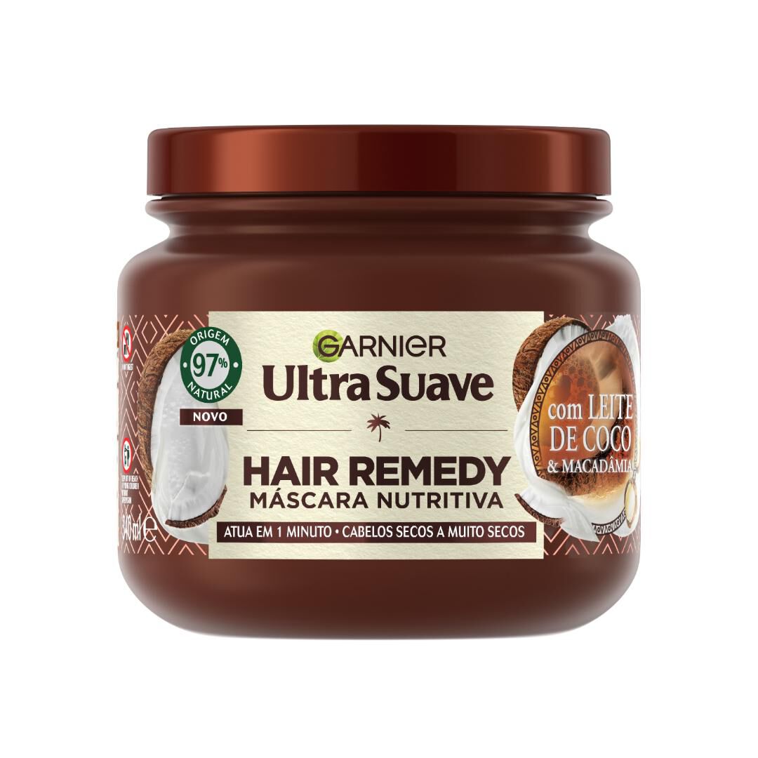 Ultra Suave - M&aacute;scara leite de c&ocirc;co - GARNIER -  - Imagem 1