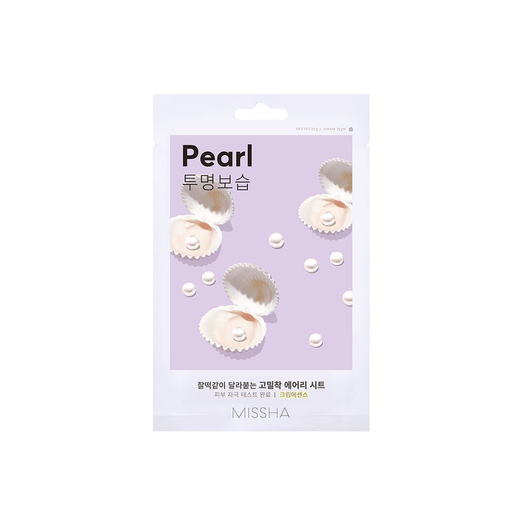 Máscara Airy Fit Sheet Mask - Pearl - Missha -  - Imagem 1